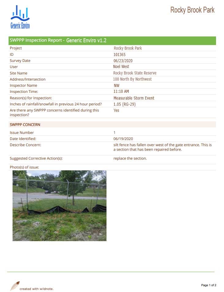 Electronic SWPPP Template Simplifies Stormwater Compliance